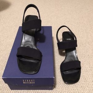 Stuart Weitzman Black Sandals